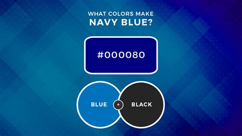 colors that make navy blue.